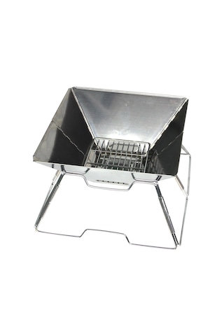 Madfox Katlanır Ayaklı Kömürlü Mangal + Taşıma Çantası