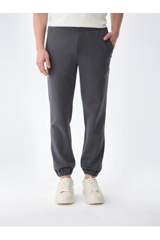 Isaora Gıza Cotton Jogger Erkek Dark Grey Sweat Pant Isr5402 Koyu Gri