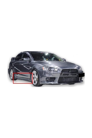 Mitsubishi Lancer Evo 2009 - 17 Marşpiyel Plastik Boyasız