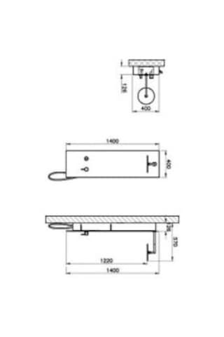 Vitra Origin Duş Sistemi A45805 Masajlı - Siyah Cam - Bakır Diğer