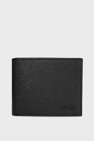 Lufian Claudel102/p3 Erkek Deri Cuzdan Siyah Siyah 111240021100100