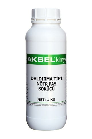 Akbel Daldırma Tipi Nötr Pas Sökücü 1 Kg