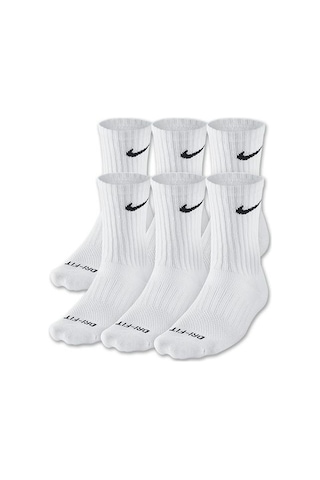Nike Dri-fit Cushioned Crew Orta Boy Erkek Çorap Beyaz Sx4446-...