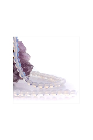 6 Mm Opal Taşı Ay Taşı-açık Mavi N145 Mavı