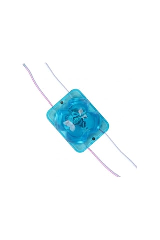 Powermaster Pm-14713 12 Volt 2 Watt Mavi Yanıp Sönen Çakar 4333-3030 Modül Led 43x33x28mm