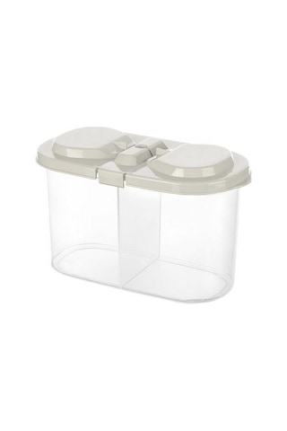 2 Bölmeli Saklama Ve Erzak Kabı 1200 Ml Diğer