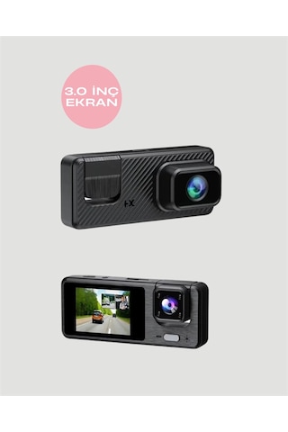 3 Kanallı Araç Dvr Ön + İç + Arka Kamera İle Tam Kapsama, Yükse 76972550