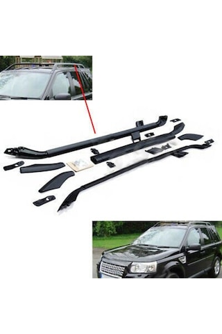 Land.R.R.R.Freelander 2007- Tavan Çıtası Oem Style Black