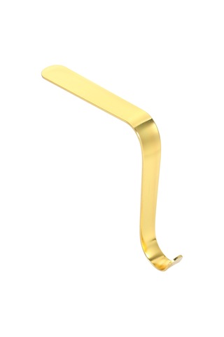 Mufunye Altın Metal Noel Çorap Tutucu - 1 Adet, 10 Lbs Yük Kapasitesi