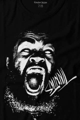 Kendim Seçtim Zeroh Tinnitus Music Albüm Baskılı Tişört Çocuk T-shirt 001
