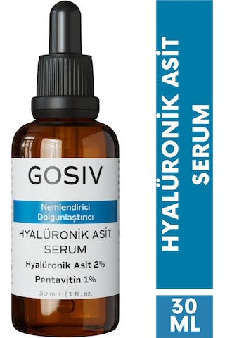 Gosiv Nemlendirici ve Dolgunlaştırıcı Hyalüronik Asit Serum 30 ML