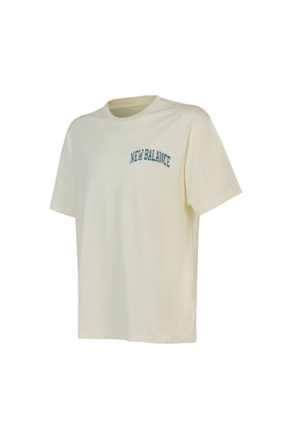 Nb Lifestyle Unisex Tshirt Uniseks Krem T-shirt - Unt1601 Krem