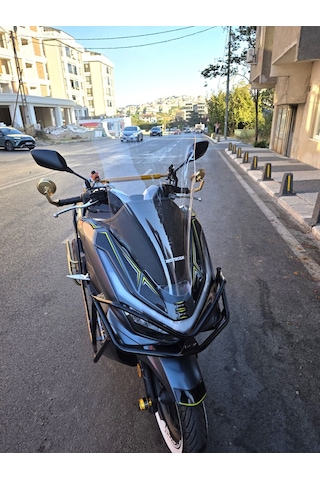 Motocam Honda Pcx Ön Cam 2025-2026 Model 66cm Şeffaf Renkli 4mm