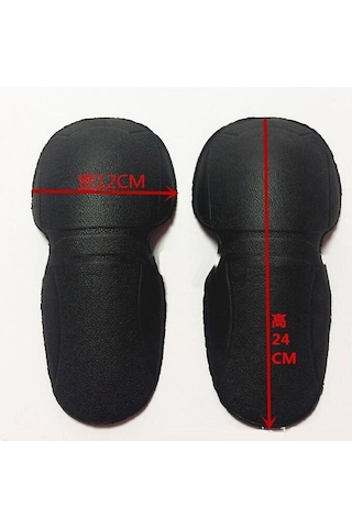 Supermarket1 Suntek Motosiklet Omuz-dirsek Sırtlık Zırh Pedi 5 Adet, Yüksek Koruma Kalitesi Siyah