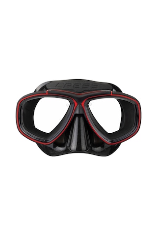Cressi Prisma Maske Black/red Black-Red