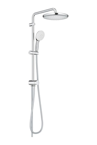 Grohe New Tempesta Sistem 250 Duvar Bağlantılı, Divertörlü Duş Sistemi - 26980001 Gümüş