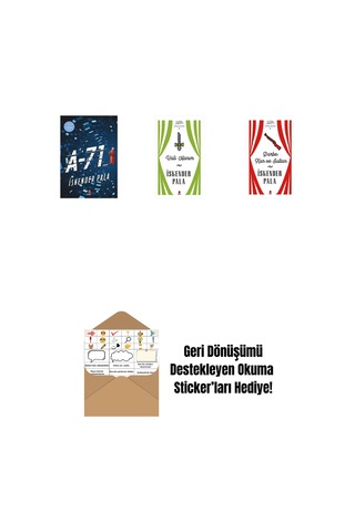 A-71 + Vali Hanım Ciltli + Darbe: Kan Ve Sultan Ciltli + Okuma Sticker'ları