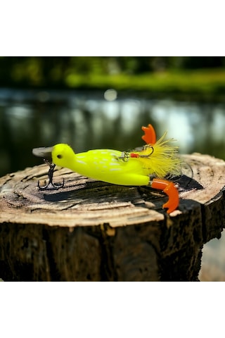 Ördek Rapala Lures Döner Ayak Turna Kaşığı 2 Adet 14gr 9cm Sarı