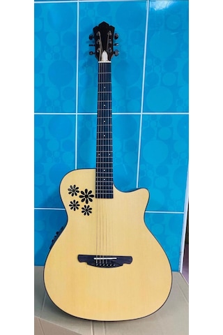 Champes Ch7-Ceq Ceviz Ağacı 41'' Jumbo Elektro Akustik Gitar