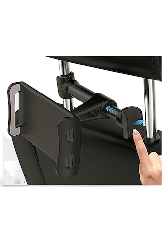 Cosmostech Araç Içi Koltuk Arkası 360° Ayarlanabilir° Tablet Telefon Tutucu Stand