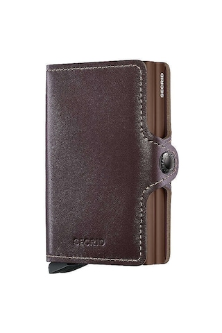 Secrid Twinwallet Original Kartlık Cüzdan, Kahve Çok Renkli