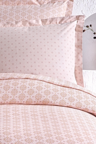 Puffy Naomi Çift Kişilik Ranforce Pike Takımı - Pudra