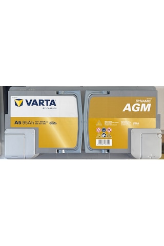 Varta / Agm 95 Amper Akü Start-stop Akü 2025 Tarihli