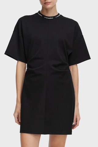 Calvin Klein Oversize Belden Büzgülü Mini Elbise Lv047g251gub1 Bayan Elbise Lv047g251g Ub1 Siyah