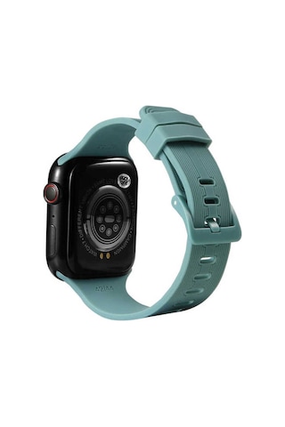 Watch Ultra 49mm Kordon Krd-23 Uyumlu Strap Kayış Lumena Siyah