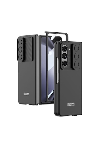 Galaxy Z Fold 5 Kılıf Kıpta Sürgülü Kapak