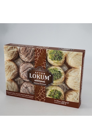 Lokum Atölyesi Kakaolu & Vanilyalı Antep Fıstıklı Pişmaniye 250 G