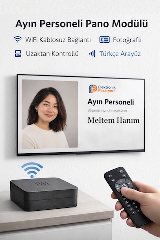 Ayın Personeli Wifi Personel Onur Panosu Modülü