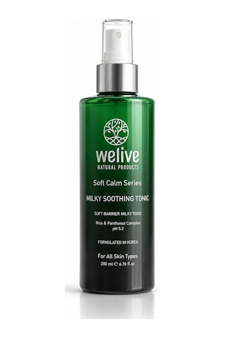 Welive Milky Soothing Tonic 200 Ml Nemlendirici Yüz Toniği Rice Complex & Panthenol