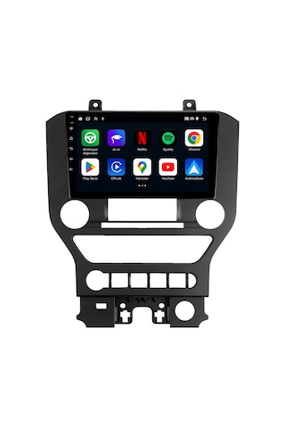 Ford Mustang 2015-2021 Android Multimedya Carplay Android Auto Navigasyon Kameralı 4gb Ram 64gb 9"