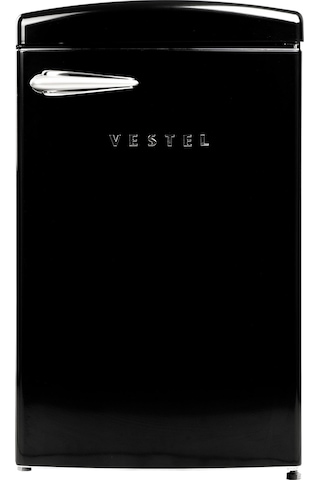 Vestel Retro SB14111 122 L Statik Buzdolabı Siyah