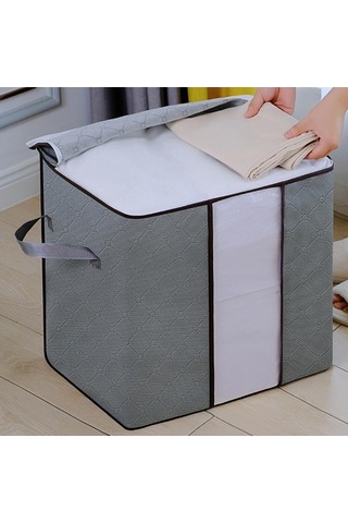 Pazly Yorgan Torbaları Takviyeli Suntek Saklama Kulplu Kapları Gri Adet 3 Jo Diğer