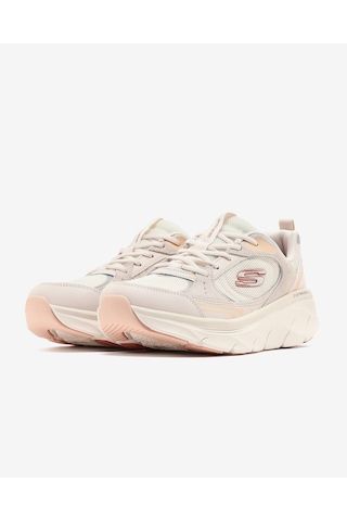 Skechers 150008-nat D'lux Walker 2.0 Retro Flow Kadın Bej Sneaker Günlük Spor Ayakkabı