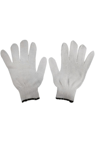Homyl Pamuk İpliği İşçi Koruma İş Eldivenleri Kaymaz C