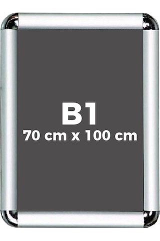 B1 70x100 Cm Rondo Köşe Alüminyum Aç Kapa Çerçeve