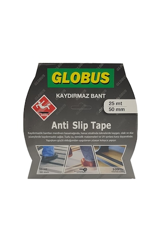 Merdiven Zemin Kaydırmaz Bant Sarı Siyah 50 mm x 25 mt