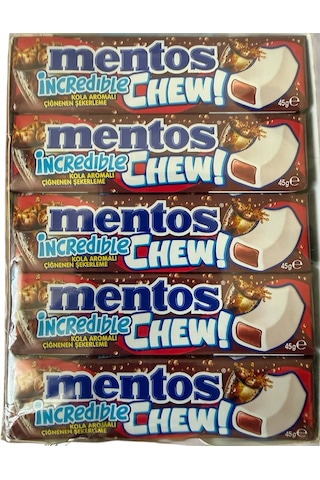 İncredible Chew Kola Aramalı Çiğnenen Şekerleme 45 G 20 Adetli