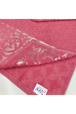 Bimar Bukle Jakarlı Soft Motif Desenli El Ve Yüz Havlusu 50 X 90 Cm X 6 Adet Çok Renkli