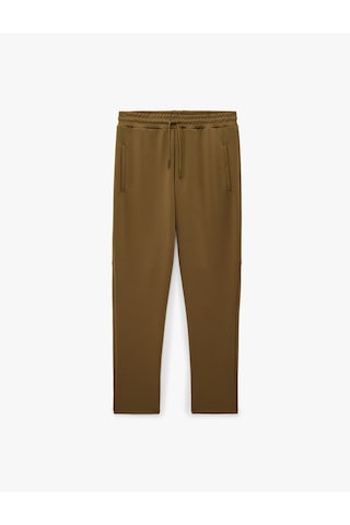 Koton Straight Fit Dikiş Detaylı Cepli Biyeli Bağcıklı Spor Eşofman Altı Yeşil 7wam40064nk