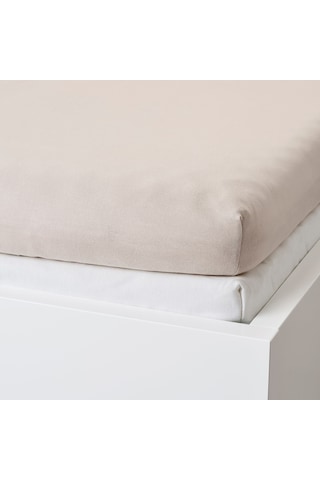 Ikea Varvıal Çift Kişilik Çarşaf 140 X 200 Cm Bej