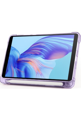 Fuchsia Honor Pad X7 8.7 İnç İle Uyumlu Kalem Bölmeli Uyku Modlu Standlı Trifolding Tablet Kılıfı Kılıf