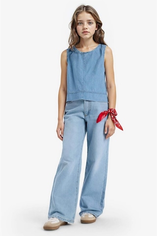 DeFacto Kız Çocuk Kolsuz Jean Bluz E6194A825SMNM28
