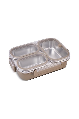 Aryıldız Bento Haki Lunch Box 3 Bölmeli Haki