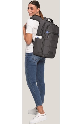 Classone BP-IT600 La Spezia Serisi Wtx Pro Su Geçirmez Kumaş 15.6 "Sırt Çantası-Siyah