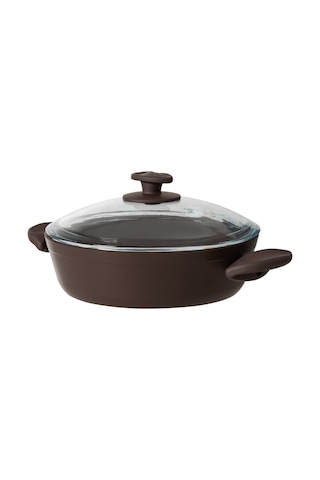 Mudo Home Pro Brownstone Basık Tencere 24 Cm 696123