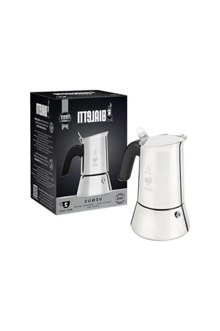 Ocak Üstü Espresso Pişirici, 85ml Kapasiteli Gümüş Renkli